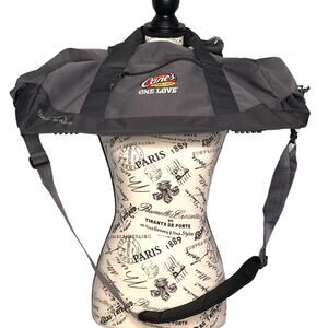 Raising Cane's Eddie Bauer Branded Logo Large Ripstop Duffle Bag Gray Travel